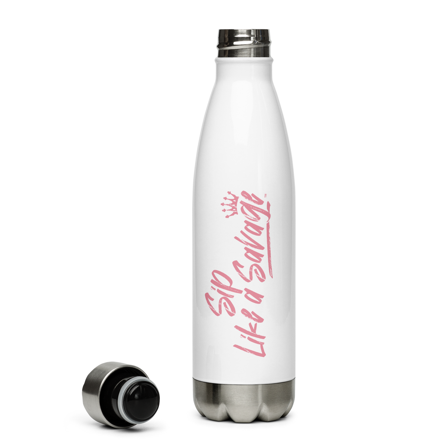 Sip Like a Savage 17oz Stainless Steel Water Bottle