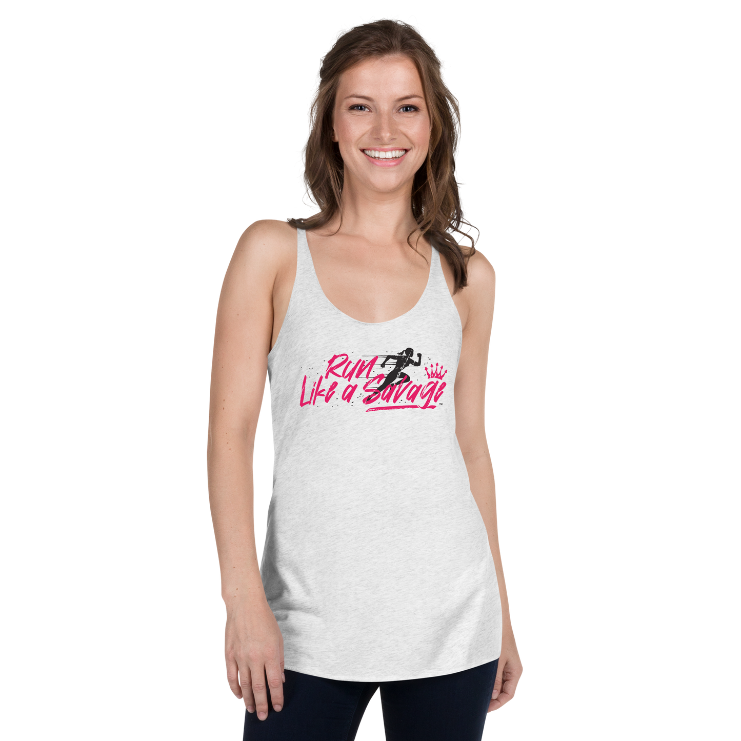 Women's Run Like a Savage Racerback Tank