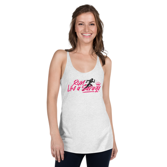 Women's Run Like a Savage Racerback Tank