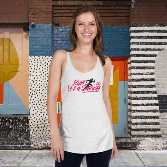 Women's Run Like a Savage Racerback Tank