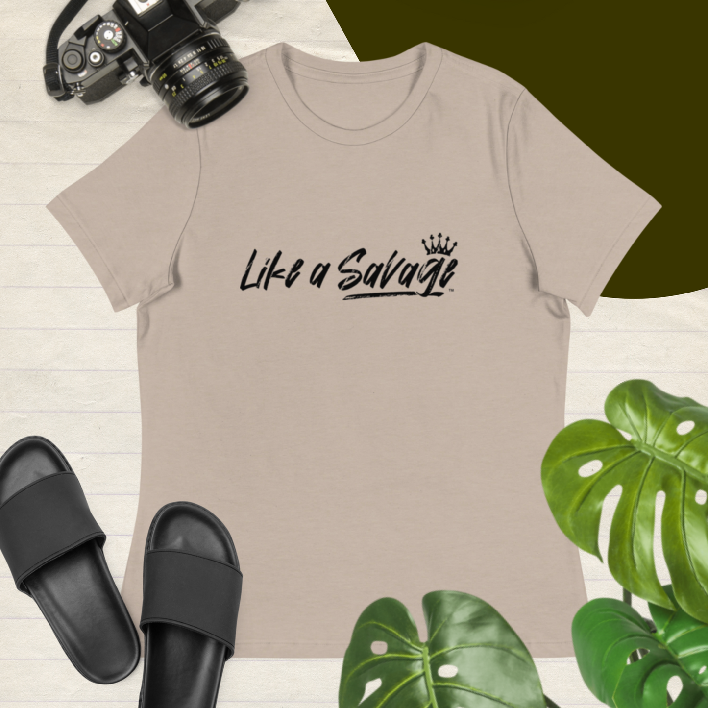 Women's 'Like a Savage' Relaxed T-Shirt