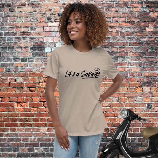 Women's 'Like a Savage' Relaxed T-Shirt