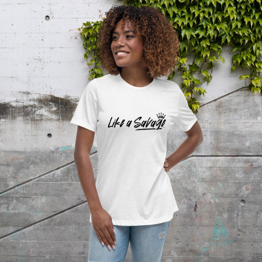 Women's 'Like a Savage' Relaxed T-Shirt